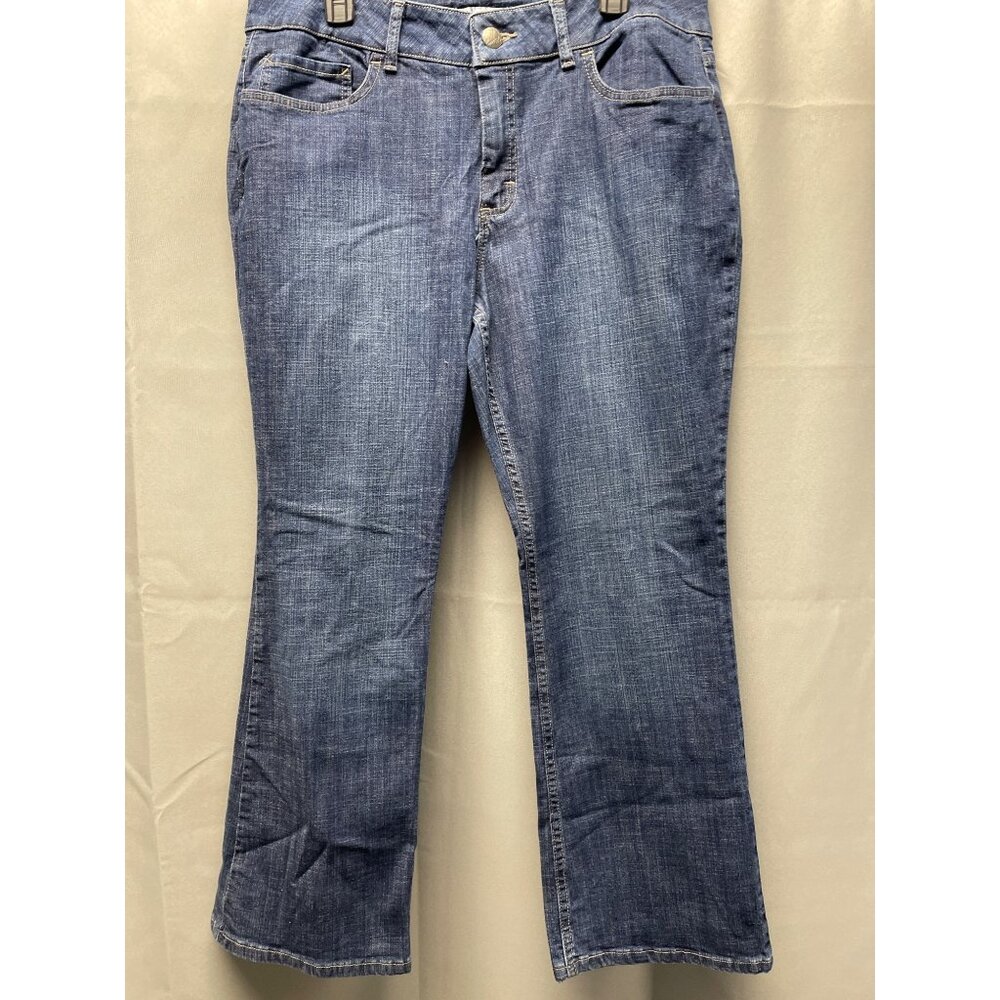 Riders by Lee Women's Blue Jeans Mid Rise, Boot Cut, Size 16P SKU 4366